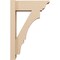 Ekena Millwork 6-in W x 16-in D x 24-in H Balboa Trad Rough Cedar Woodgrain TimberThane Outlooker, Primed Tan OUTUR060X16X24BOA04RCPR - alternate 4